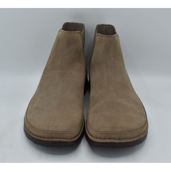 Chaco Mens Size 9 Poania Earth Brown Suede Chelsea Boots Shoes main image 9
